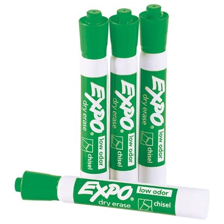 Bsc Preferred Expo Green Dry Erase Markers, 12PK BUY00441671